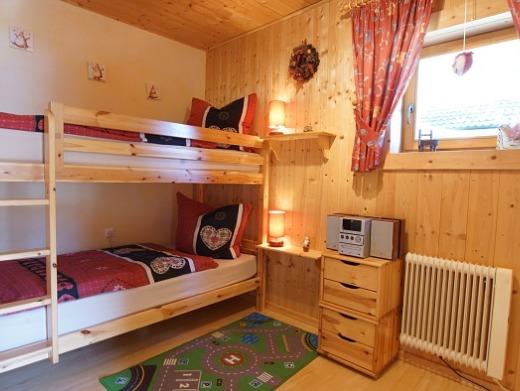 Schlafzimmer mit Etagenbett