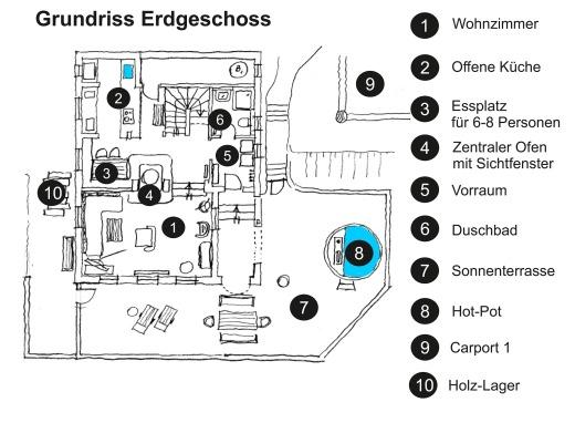 Grundriss Erdgeschoss