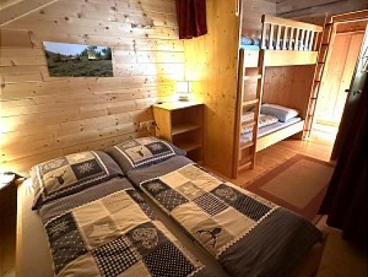 Schlafzimmer mit Stockbett