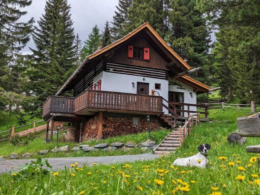 Sechszirbenhütte im Frühsommer