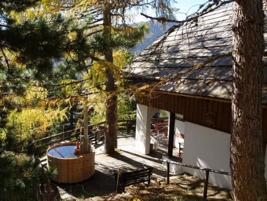 Haus mit Hot-Pot