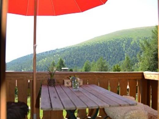 Blick vom Balkon