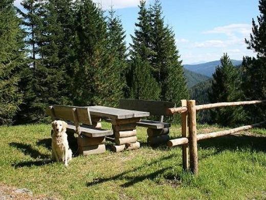 Herrlicher Ausblick auf die Berge