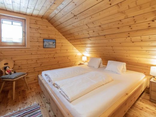 Zirbenhütte Elternschlafzimmer