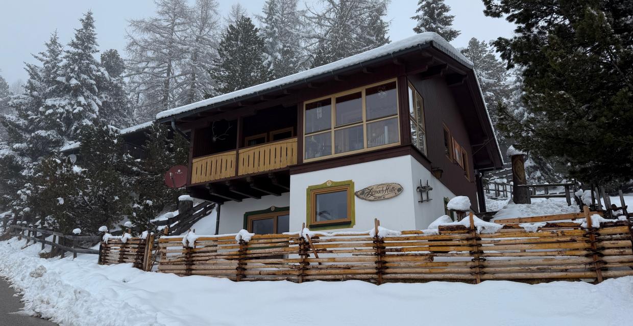 Zirmach Hütte Winter Zirmach Hütte Winter