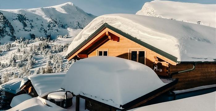 Luxuschalets Bergwinter Sommer