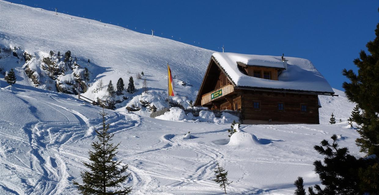 Zirbenhütte Winter