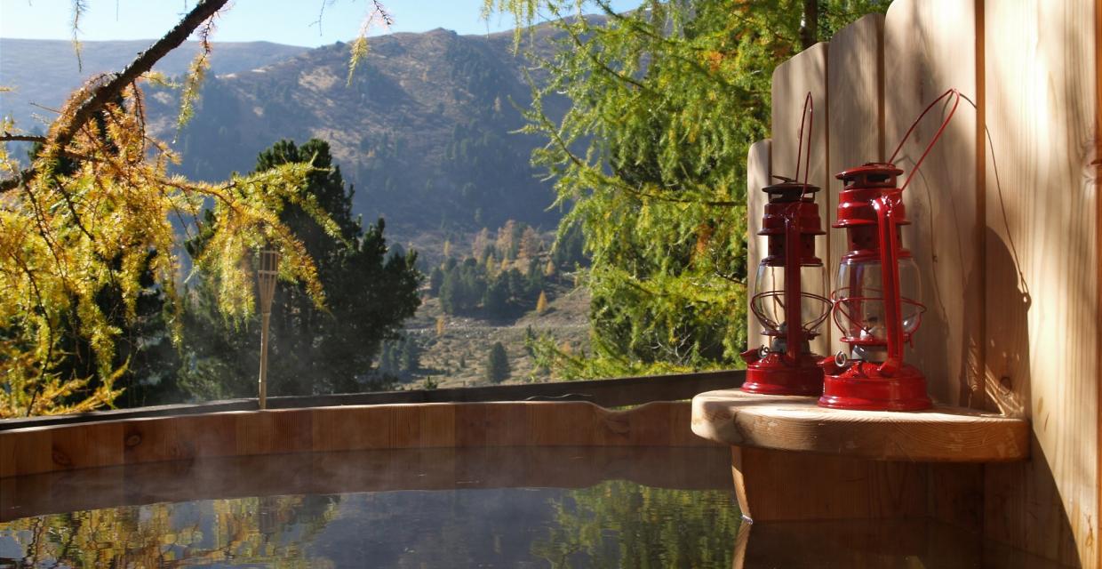 Wellness-H&uuml;tte Sommer