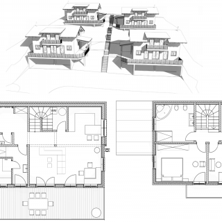 Heidi-Chalet-Falkert-Heidialm-Bergwinter-Erdgeschoss-EG-Obergeschoss-OG-Dachgeschoss-DG-Draufsicht-Grundriss