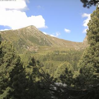 Blick vom Balkon des Zirbnen Master-Bedrooms - Bild 23