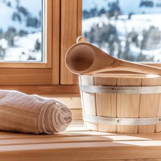 Heidi-Chalet-Falkert-Heidialm-Bergwinter-Ausblick-Falkertsee-Panorama-Sauna-Wellness-Luxus