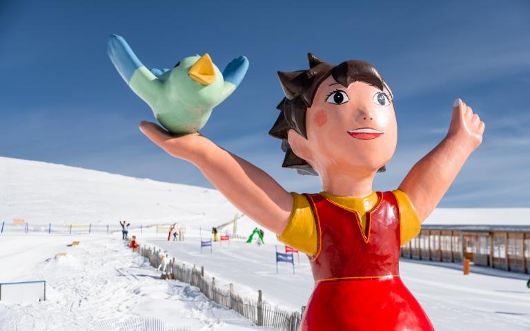 Skifahren_Falkert_Heidi-Alm Skipark_Familie_Nockberge_Winter © Christoph Rossmann_MBN Tourismus (14)