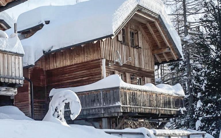 Murmeltierhütte Winter