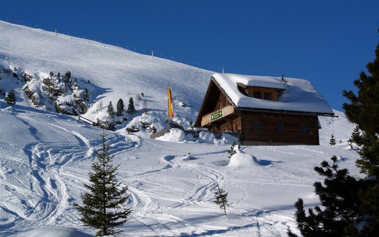 Zirbenhütte Winter